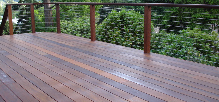 Installing IPE Decking in Tarzana, CA